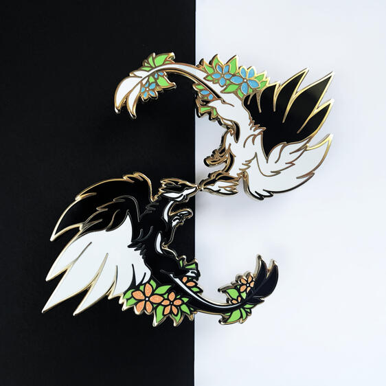 Duality (enamel pins)