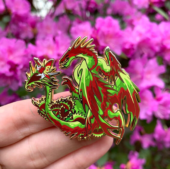 Venus Flytrap (enamel pin)