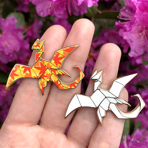 Autumn Leaves (enamel pin)