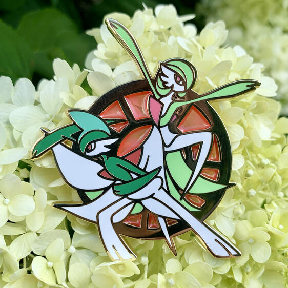 Ballerina &amp; Iaidoka (enamel pin)
